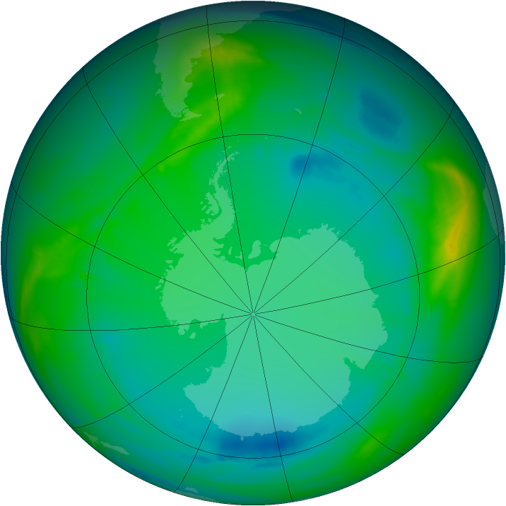 Ozone Map 2007-07-24